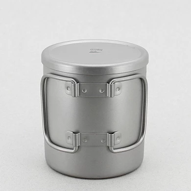 Wholesale ⌛ Keith Double-Wall Titanium Mug With Folding Handle And Lid 😍 4 Wholesale ⌛ Keith Double-Wall Titanium Mug With Folding Handle And Lid 😍 - Image 4