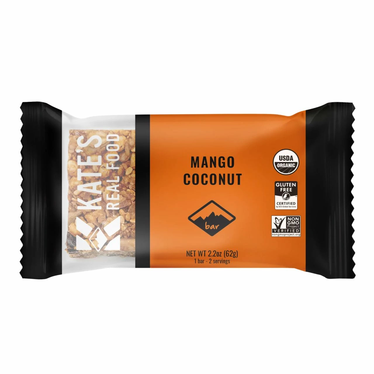 New ⌛ Kate's Real Food Mango Coconut Bar ❤️ 1 New ⌛ Kate's Real Food Mango Coconut Bar ❤️