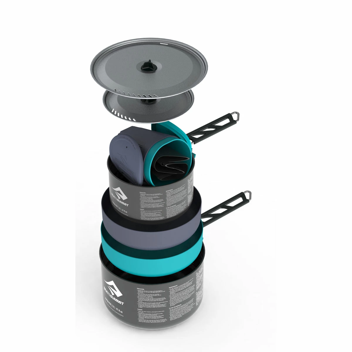 Cheapest ✨ Sea To Summit Alpha 2 Pot Cook Set 2.2 😍 2 Cheapest ✨ Sea To Summit Alpha 2 Pot Cook Set 2.2 😍 - Image 2