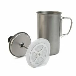 New โ๏ธ Snow Peak Titanium French Press ๐