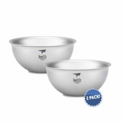 Hot Sale 💯 Keith Titanium Double-Wall Tea Cup - Set Of 2 😀