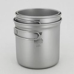 Flash Sale ❤️ Keith 3-Piece Titanium Pot And Bowl Set 💯 -Stanley Online Store | Wide Range of Vacuum Bottles, Mugs, Thermoses, Cookware & More! Shop for eco-friendly and r Shop ti6052 2 08537.1626822160