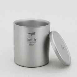 Best reviews of 🧨 Keith Double-Wall Titanium Mug With Lid 👏